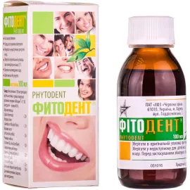Фитодент®, настойка, флакон 100 мл | интернет-аптека Farmaco.ua
