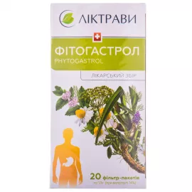 Фітогастрол, збір, пакет 1.5 г, №20 | интернет-аптека Farmaco.ua