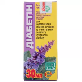 Фитоконцентрат Диабетин, 30 мл | интернет-аптека Farmaco.ua