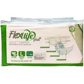 Flexi Life Plus, подгузники для взрослых, размер L, №30 | интернет-аптека Farmaco.ua