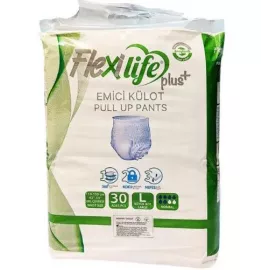 Flexi Life Plus, подгузники-трусы для взрослых, размер L, №30 | интернет-аптека Farmaco.ua