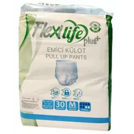 Flexi Life Plus, подгузники-трусы для взрослых, размер М, №30 | интернет-аптека Farmaco.ua