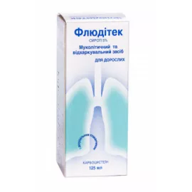 Флюдитек, сироп, флакон 125 мл, 5% | интернет-аптека Farmaco.ua