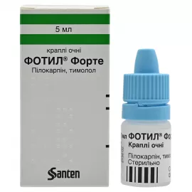 Фотил Форте, капли глазные, 5 мл, 40 мг/мл + 5 мг/мл | интернет-аптека Farmaco.ua