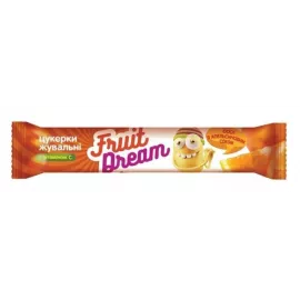 Fruit Dream, конфеты жевательные с апельсиновым соком + витамин С, 15 г | интернет-аптека Farmaco.ua