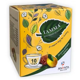 Гамма, гранули рослинні, зі смаком меду та лимону, №10 | интернет-аптека Farmaco.ua
