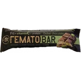 Гематовіт Дубайський шоколад з альбуміном, з вітаміном С, батончик 40 г | интернет-аптека Farmaco.ua
