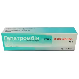 Гепатромбин, крем, 50000 МЕ/100 г, туба 40 г | интернет-аптека Farmaco.ua