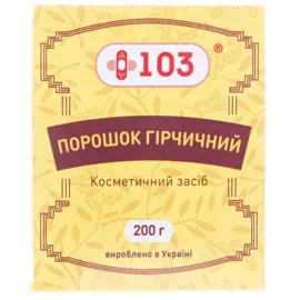 Горчичный порошок +103, 200 г | интернет-аптека Farmaco.ua