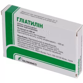 Гліатилін, капсули 400 мг, №14 | интернет-аптека Farmaco.ua