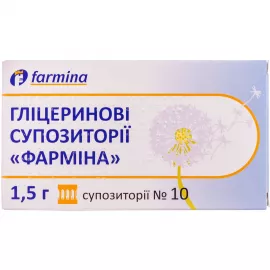 Глицериновые суппозитории 1.5 г, №10 | интернет-аптека Farmaco.ua