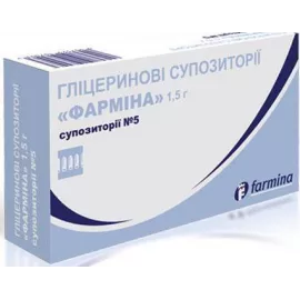 Глицериновые суппозитории 1.5 г, №5 | интернет-аптека Farmaco.ua