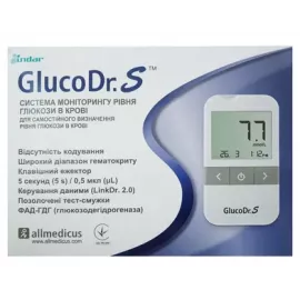 GlucoDr. S AGM-513S, глюкометр | интернет-аптека Farmaco.ua