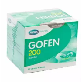 Гофен 200, капсулы мягкие, №60 | интернет-аптека Farmaco.ua