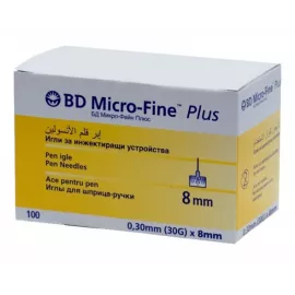 Micro-fine Plus, игла, для шприц-ручки, B-D 30G, 0.3 х 8 мм | интернет-аптека Farmaco.ua