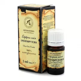 Грейпфрутовое эфирное масло, 5 мл | интернет-аптека Farmaco.ua
