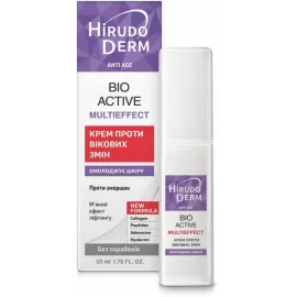 Hirudo Derm Anti Age Bіo Active Multieffect, крем для обличчя проти вікових змін, 50 мл | интернет-аптека Farmaco.ua
