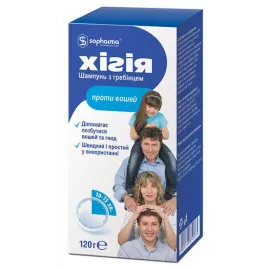 Хигия, шампунь с гребешком, флакон 120 г, 1% | интернет-аптека Farmaco.ua