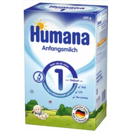 Humana 1, смесь сухая молочная, 600 г | интернет-аптека Farmaco.ua