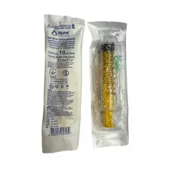 Igar, шприц, трикомпонентний, з голкою Луєр Сліп, 10 мл, 0.8 х 38 мм | интернет-аптека Farmaco.ua