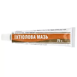 Ихтиоловая мазь, туба 25 г, 10% | интернет-аптека Farmaco.ua