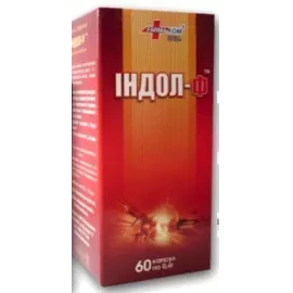 Індол-Ф, капсули 0.4 г, №60 | интернет-аптека Farmaco.ua