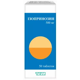 Ізопринозин, таблетки, 500 мг, №50 | интернет-аптека Farmaco.ua