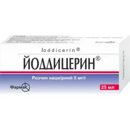 Йоддицерин®, раствор для наружного применения, флакон 25 мл | интернет-аптека Farmaco.ua