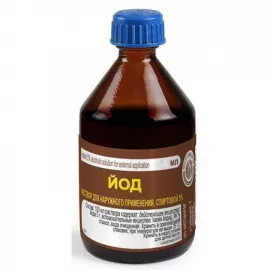 Йод, раствор спиртовой, 100 мл, 5% | интернет-аптека Farmaco.ua