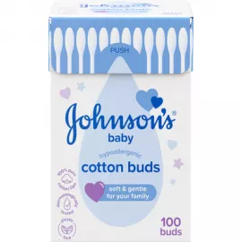 Johnson's Baby, палочки ватные, №100 | интернет-аптека Farmaco.ua
