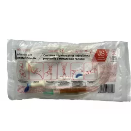 JS, система для переливания инфузионных растворов с иглой металлической, 0.8 х 38 мм, №1 | интернет-аптека Farmaco.ua