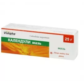 Календули мазь, туба 25 г | интернет-аптека Farmaco.ua