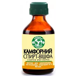 Камфорний спирт-Вішфа, розчин, 40 мл, 10% | интернет-аптека Farmaco.ua