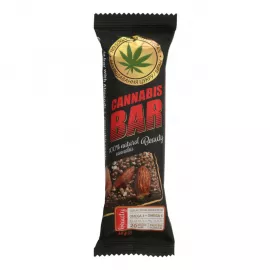 Cannabis Bar, батончик-мюсли, миндаль + семена каннабиса, 40 г | интернет-аптека Farmaco.ua