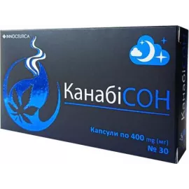 Канабисон, капсулы 400 мг, №30 | интернет-аптека Farmaco.ua
