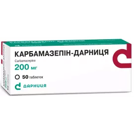 Карбамазепин-Дарница, таблетки, 200 мг, №50 (10х5) | интернет-аптека Farmaco.ua