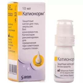 Катіонорм, краплі очні емульсія, флакон 10 мл | интернет-аптека Farmaco.ua