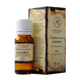 Кедровое эфирное масло, 10 мл | интернет-аптека Farmaco.ua