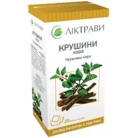 Крушини кора, пакет 2.5 г, №20 | интернет-аптека Farmaco.ua