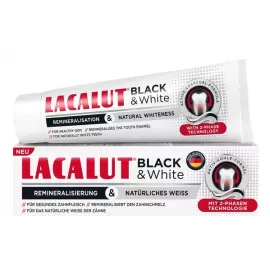 Lacalut Black & White, зубная паста, 75 мл | интернет-аптека Farmaco.ua