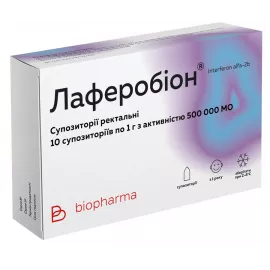 Лаферобион, суппозитории ректальные, 500000 МЕ/мл, №10 | интернет-аптека Farmaco.ua
