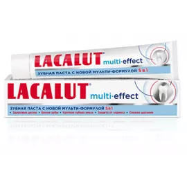 Lacalut Multi-Effect, паста зубна, 75 мл | интернет-аптека Farmaco.ua