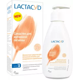 Лактацид, засіб для інтимної гігієни, флакон з дозатором 200 мл | интернет-аптека Farmaco.ua