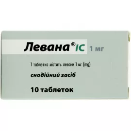 Левана ІС, таблетки, 0.001 г, №10 | интернет-аптека Farmaco.ua