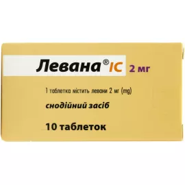 Левана ІС, таблетки, 0.002 г, №10 | интернет-аптека Farmaco.ua