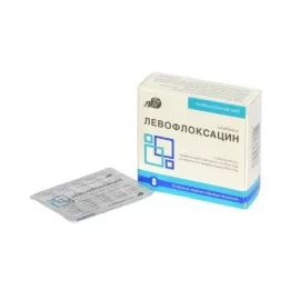 Левофлоксацин, таблетки, 500 мг, №10 | интернет-аптека Farmaco.ua