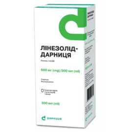 Лінезолід-Дарниця, розчин для інфузій, 2 мг/мл, флакон 300 мл | интернет-аптека Farmaco.ua