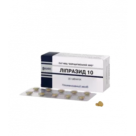 Липразид 10, таблетки, №30 (3х10) | интернет-аптека Farmaco.ua