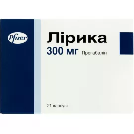 Лірика, капсули 300 мг, №21 | интернет-аптека Farmaco.ua