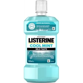 Listerine Свежая Мята мягкий вкус, ополаскиватель для ротовой полости, 500 мл | интернет-аптека Farmaco.ua